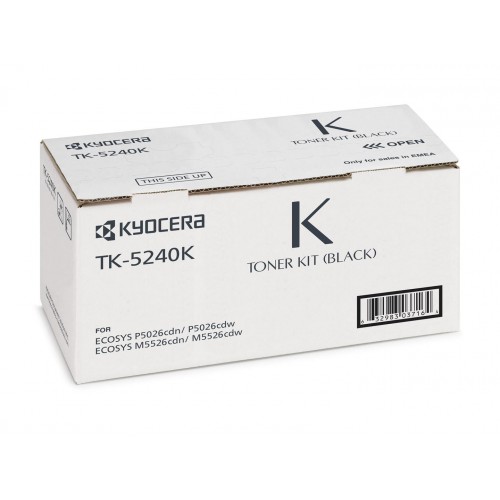 KYOCERA Тонер-картридж TK-5240K для P5026cdn/cdw, M5526cdn/cdw 1T02R70NL0