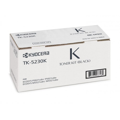 KYOCERA Тонер-картридж TK-5230K для P5021cdn/cdw, M5521cdn/cdw 1T02R90NL0